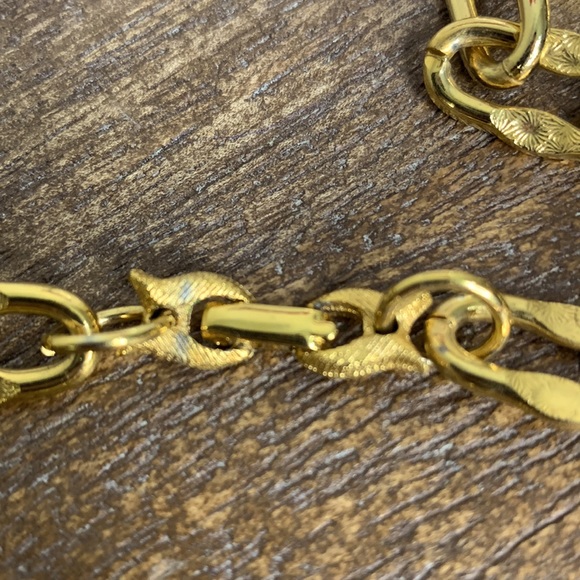 VTG Kramer Goldtone Long Chain Link Necklace - Picture 3 of 5